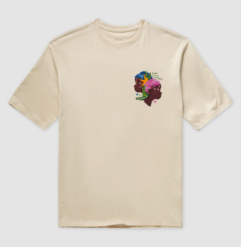 Cosme & Damião - Mini - by Lívia Anzai - Camiseta Oversized