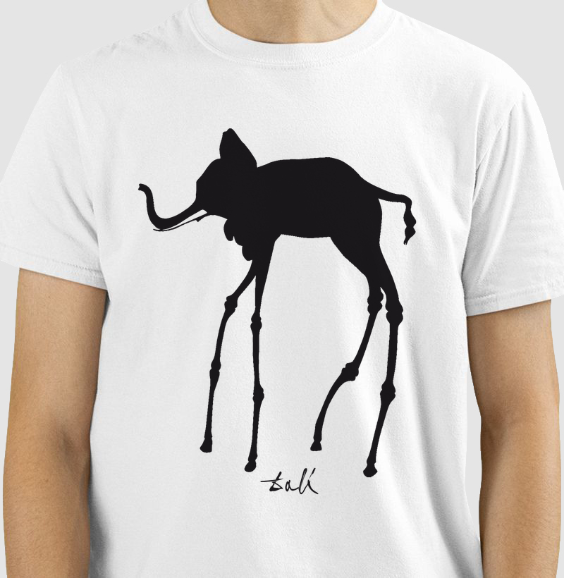 Camiseta Elefante de Dalí