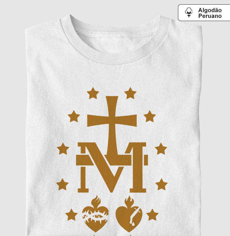 Nossa Senhora das Graças Algodão Peruano