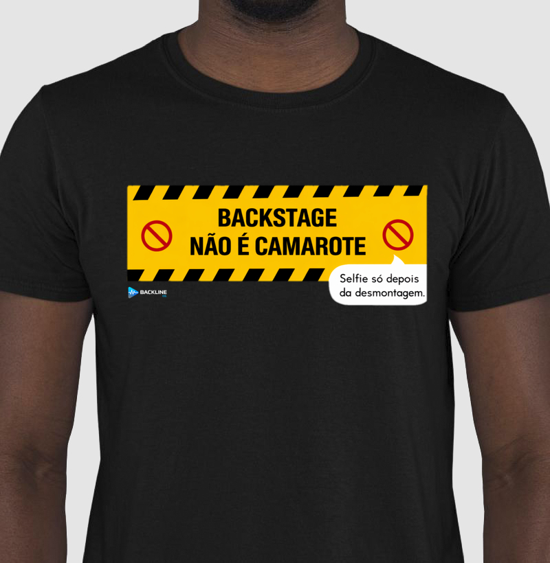 Backstage não é camarote