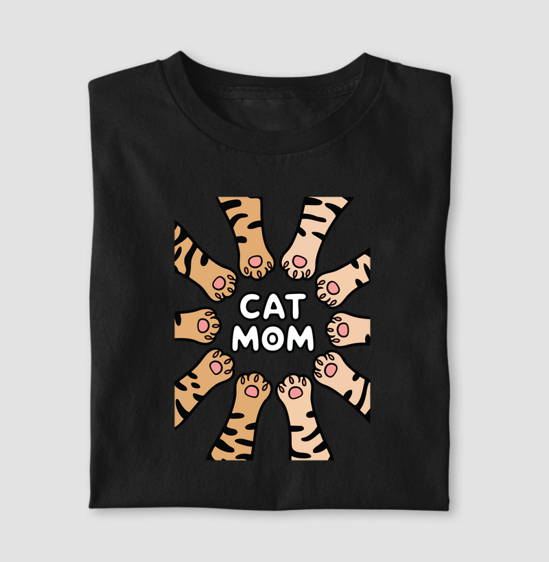 Camiseta Cat Mom 