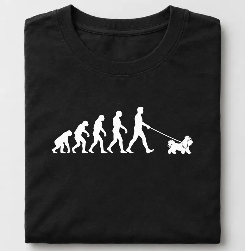 Evolução Shih Tzu - Camiseta