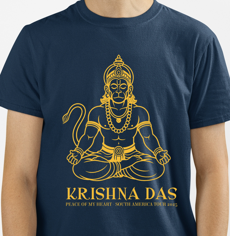 Hanuman - Camiseta - Estampa Amarela