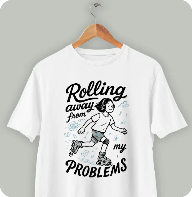 Rolling away from my problems - Inline
