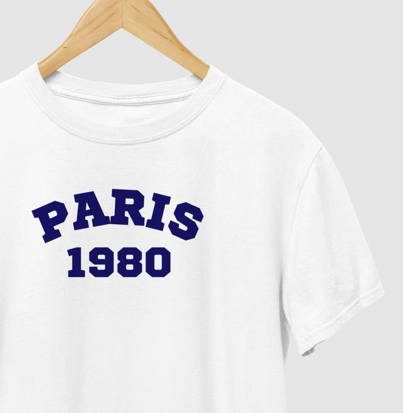 Camiseta Paris 1980