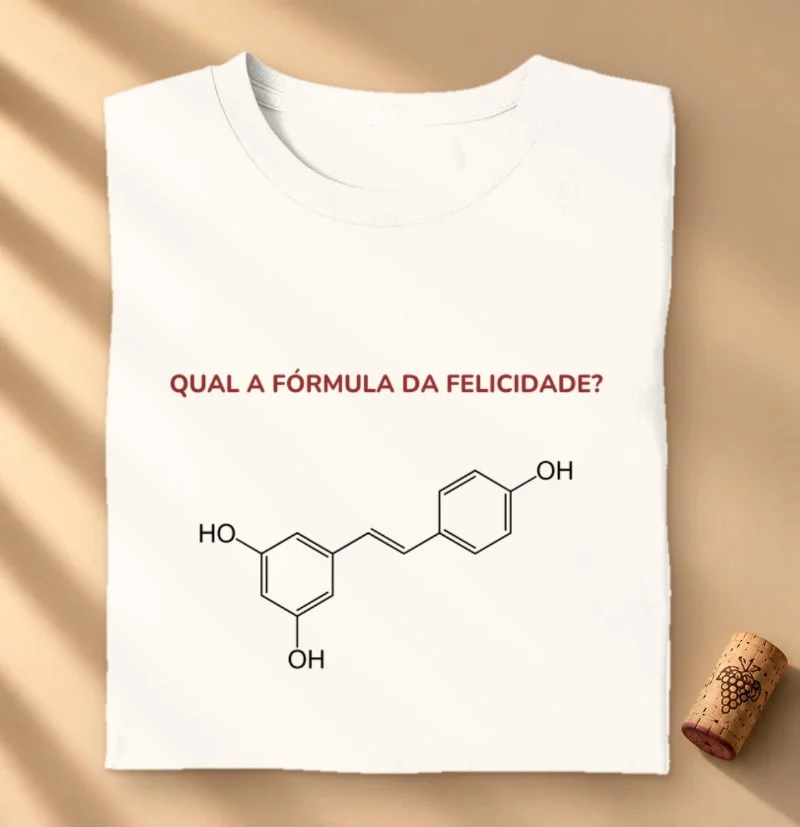 Camiseta A Fórmula da Felicidade!! - Camiseta