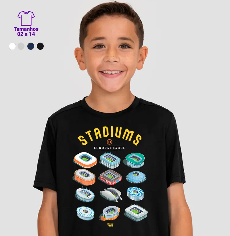 Camiseta Estadios - Kids