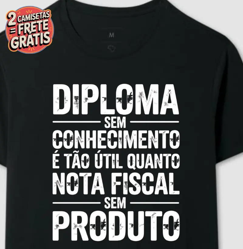 Diploma sem conhecimento