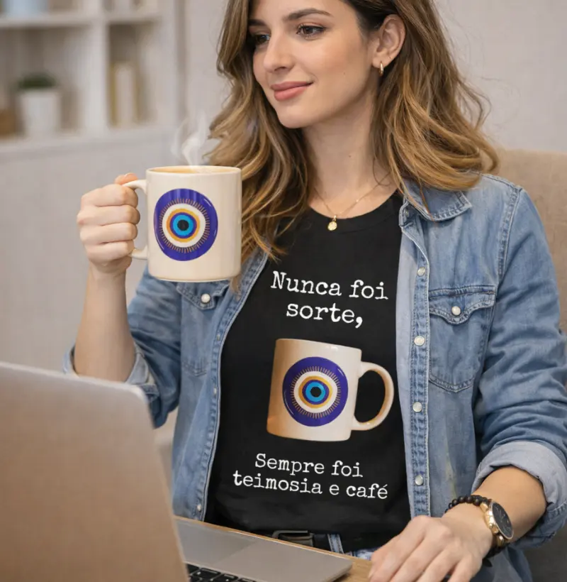 nunca foi sorte, sempre foi teimosia e café
