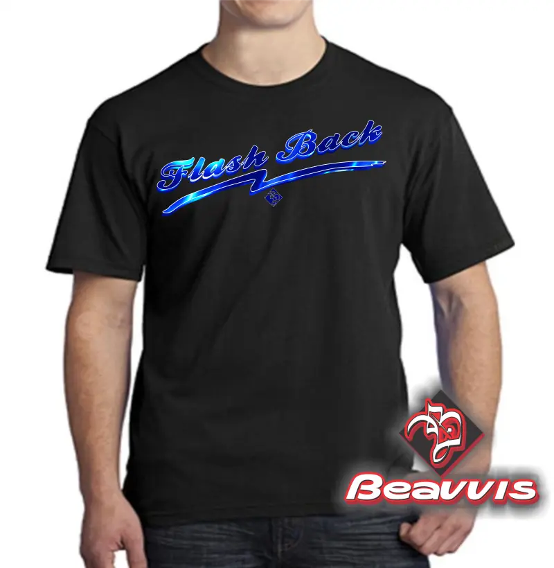 Camisa Flash Back Blue Chromo efect BVS