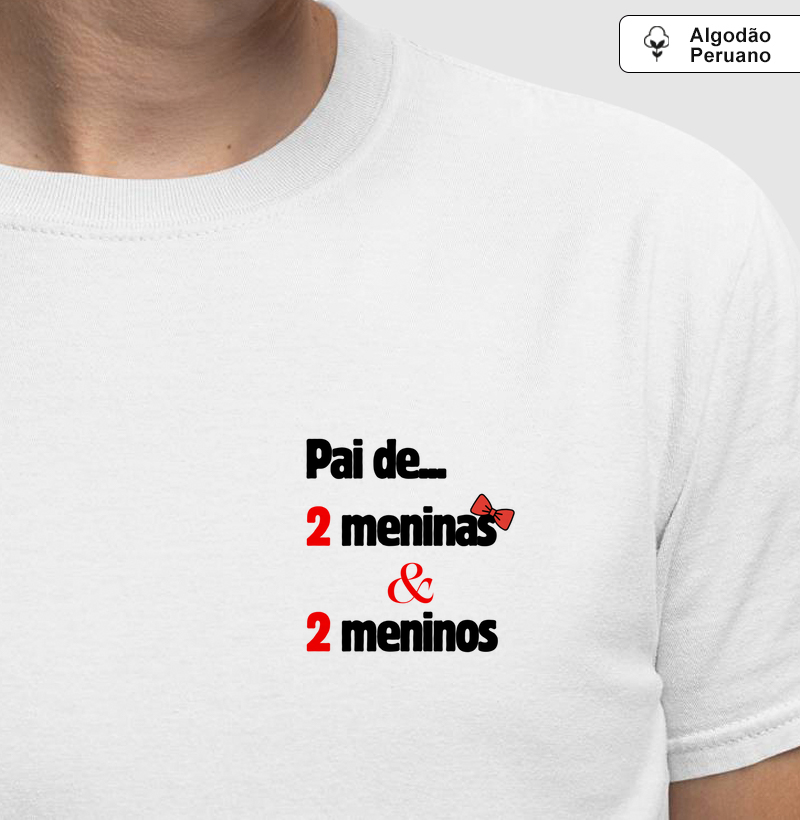 Pai de 2 Meninos & 2 Meninas - Mod 2 Alg. Peruano