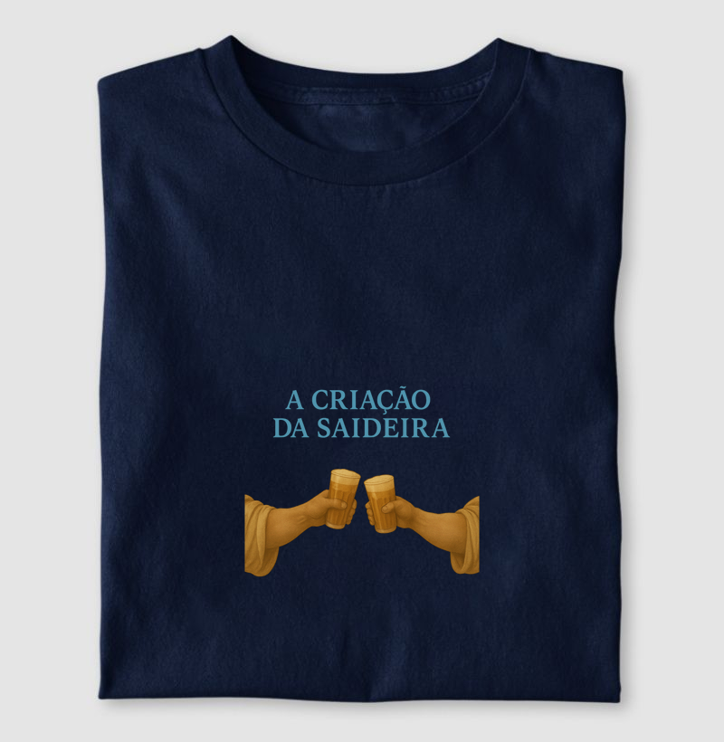 Camiseta - Saideira Retro criação da saideira