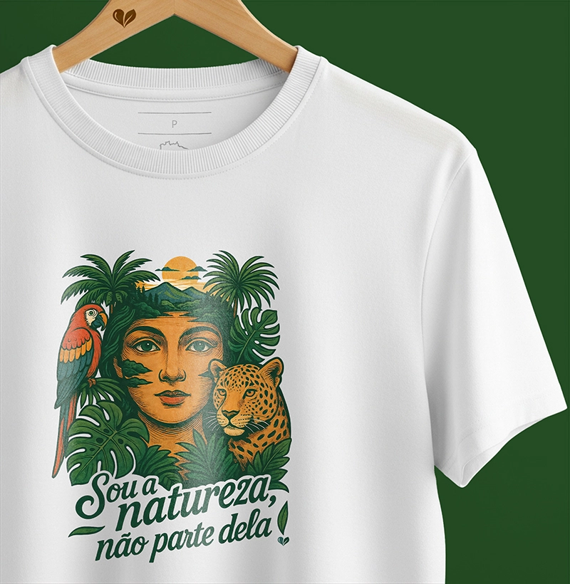 Sou a natureza, não parte dela!