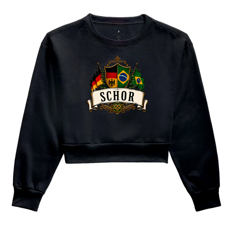 Schor  - Cropped Moletom
