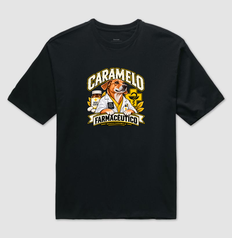 Caramelo Farmacêutico - Camiseta Oversized