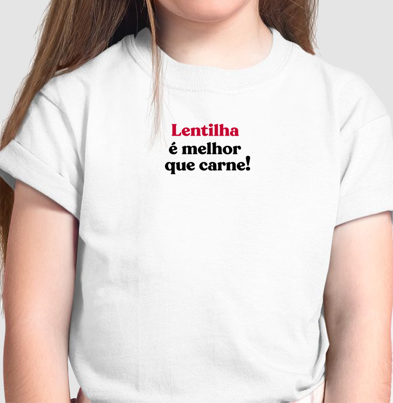 Lentilha é melhor que carne