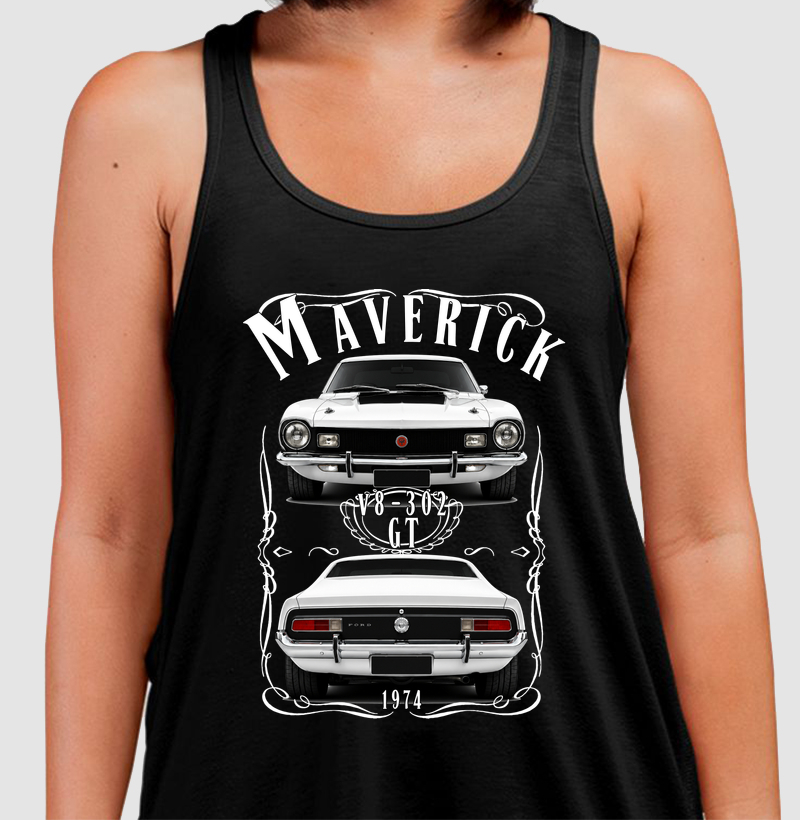 Camiseta regata Maverick vintage