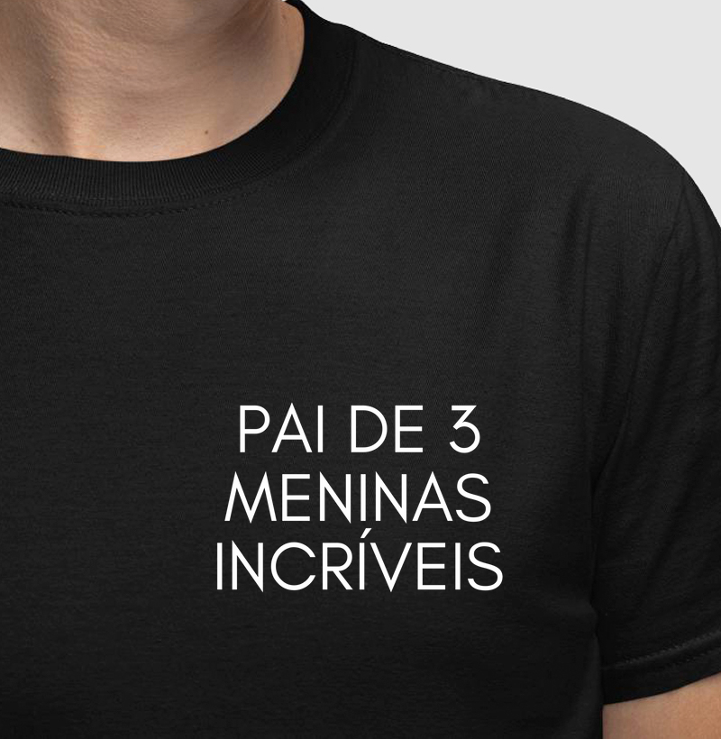 Pai de 3 meninas incríveis