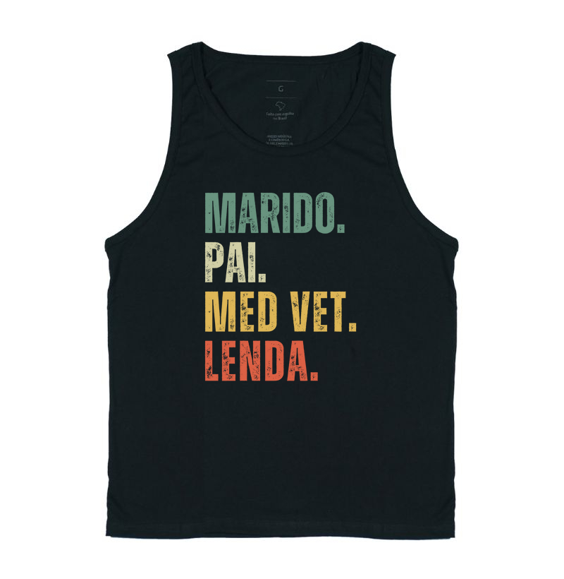Marido. Pai. Med Vet. Lenda.