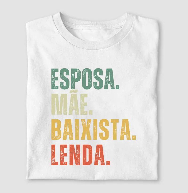 Esposa. Mãe. Baixista. Lenda.