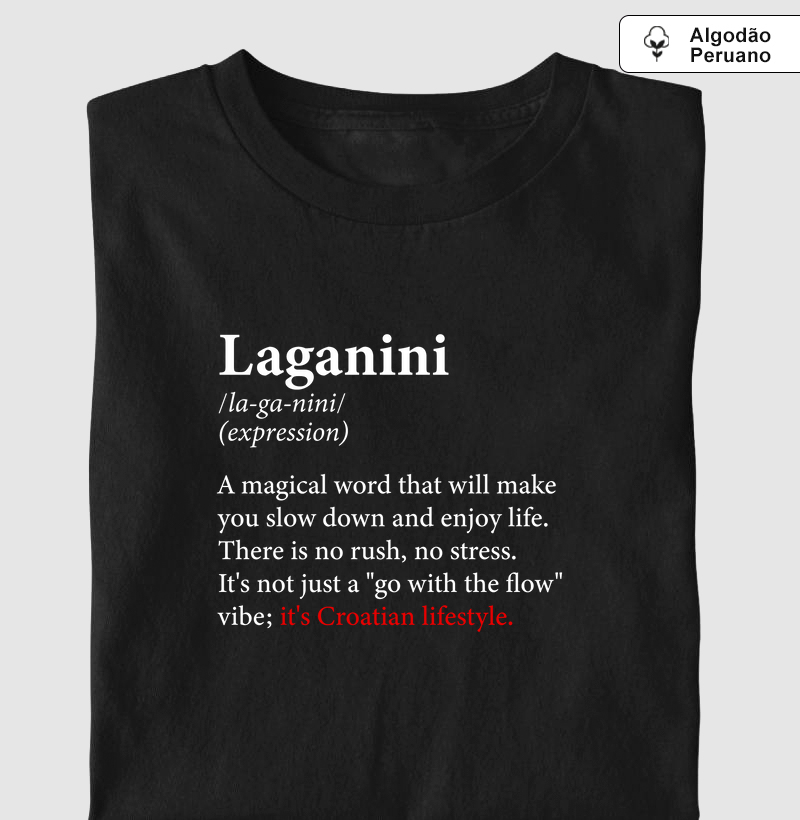 Laganini - Dictionary (Algodão Peruano)