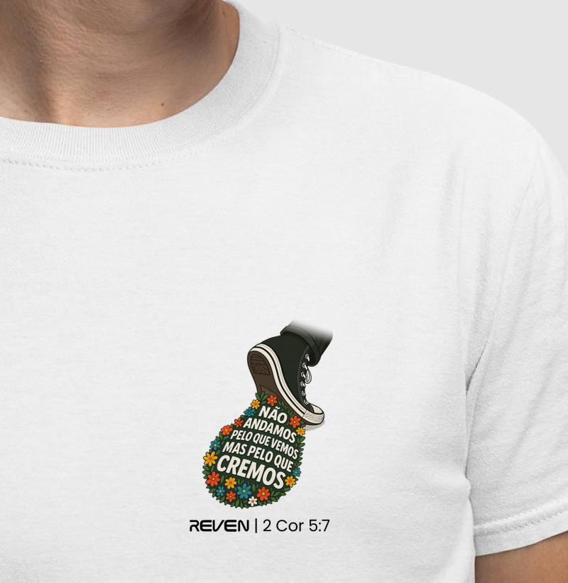 Camiseta Fé é Movimento