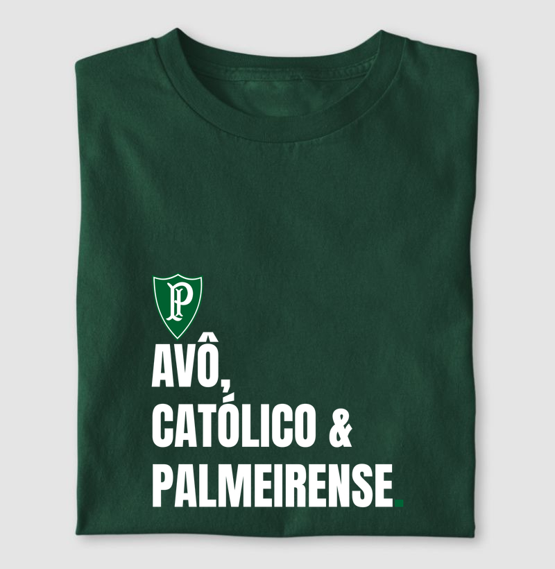 Avô, católico e palmeirense