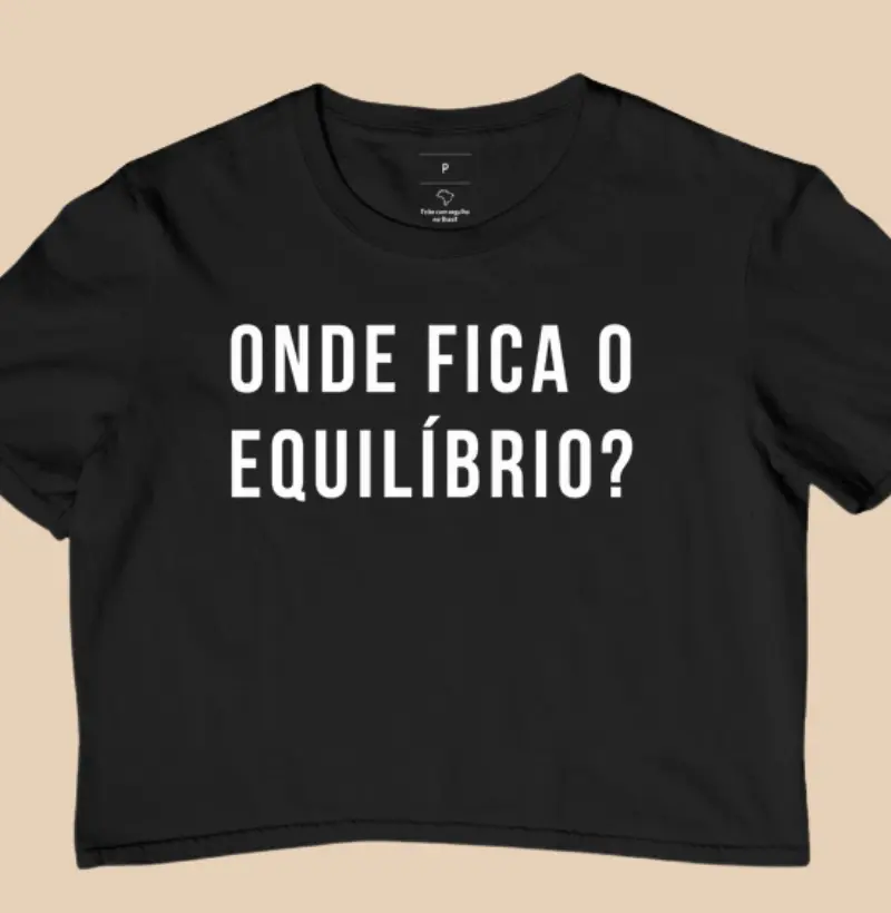 Onde fica o equilíbrio?