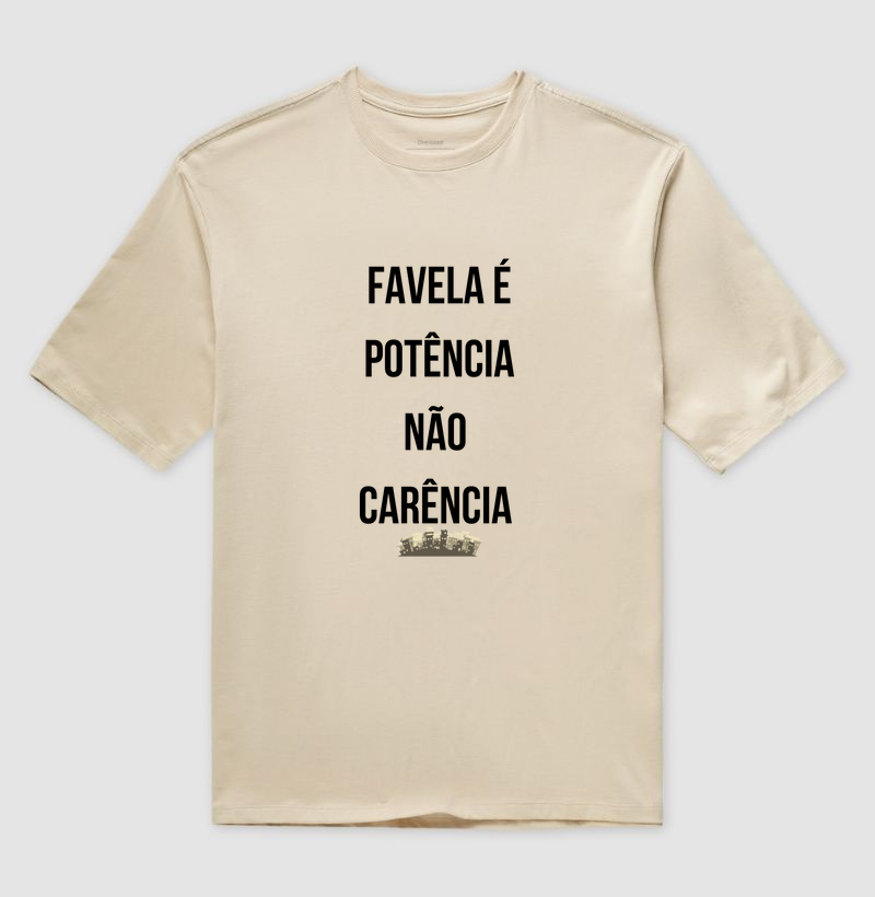 Camisa Oversized Favela