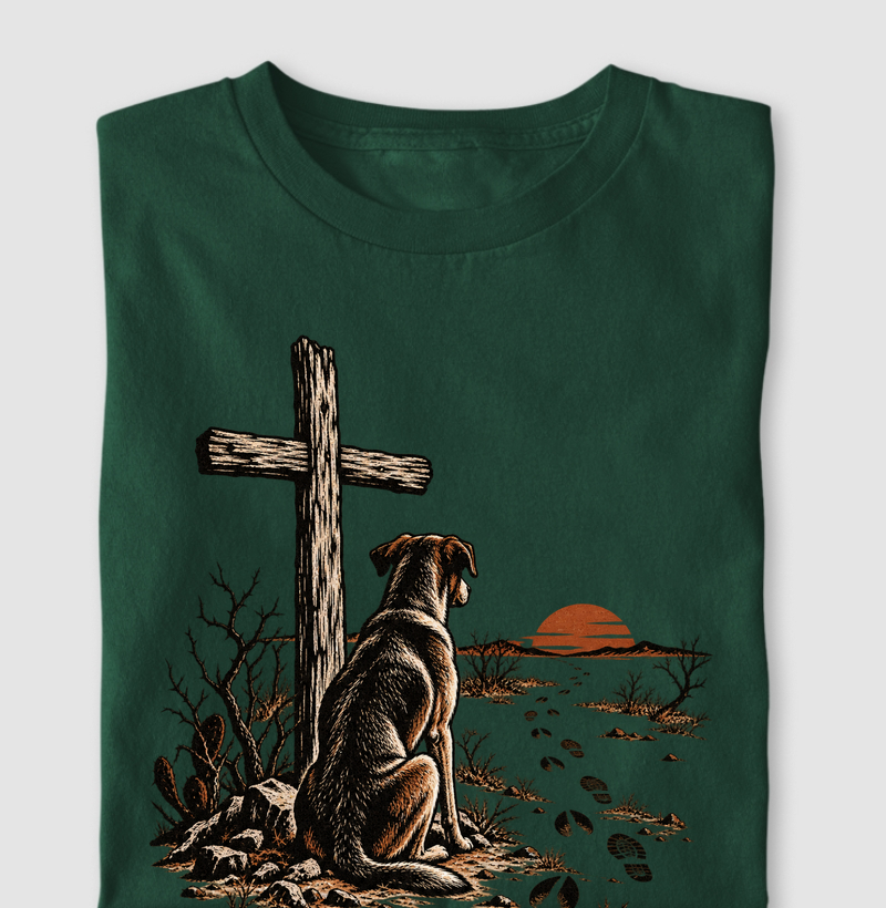 O Cão que Ficou - Camiseta