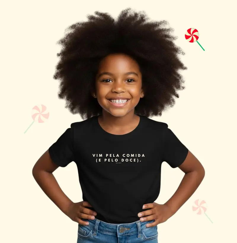 Vim pela comida (e pelo doce)