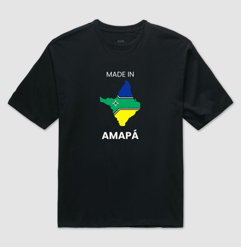 Made in Amapá - Camiseta Oversized