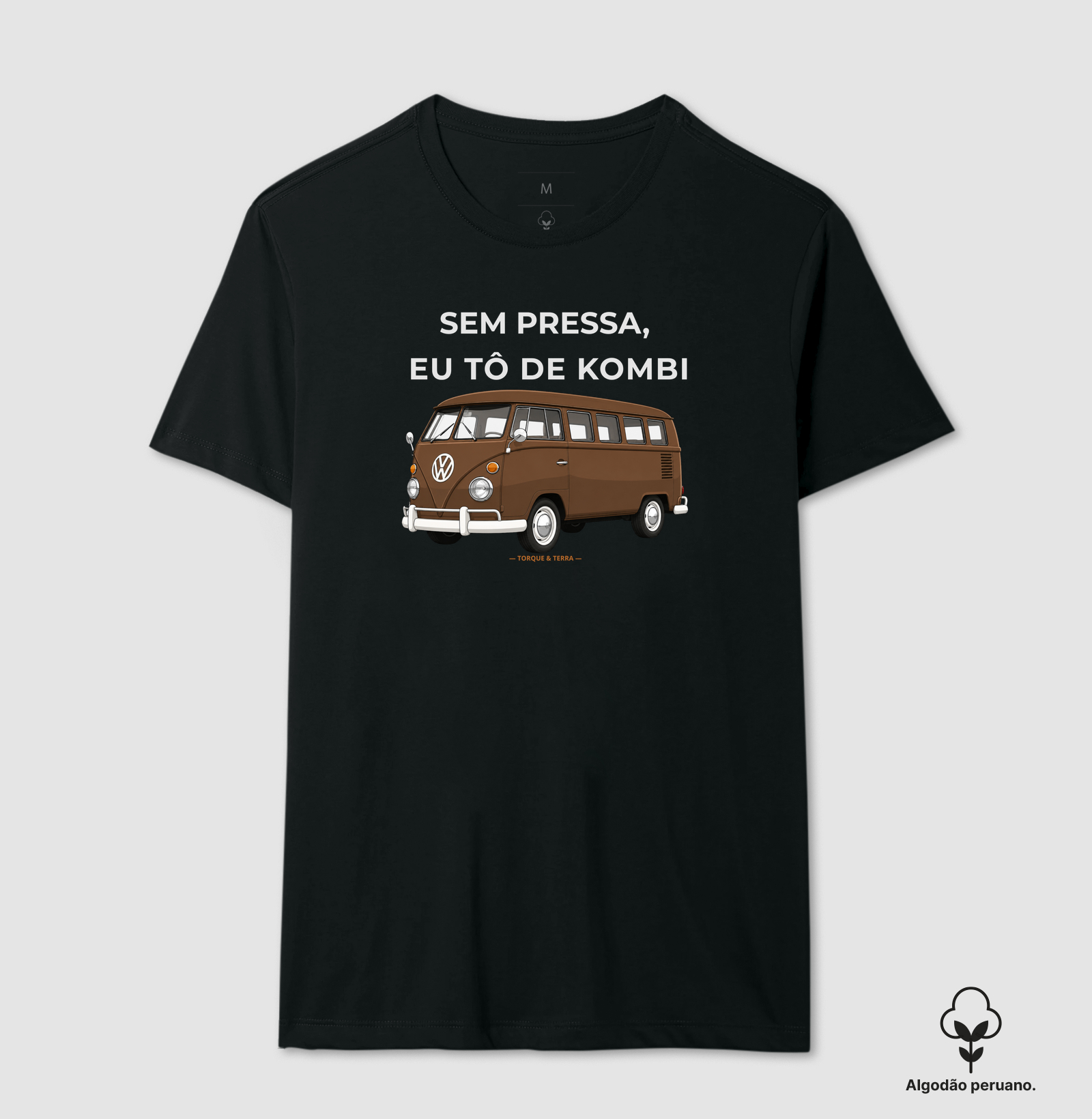 Sem pressa, eu tô de Kombi - Marrom