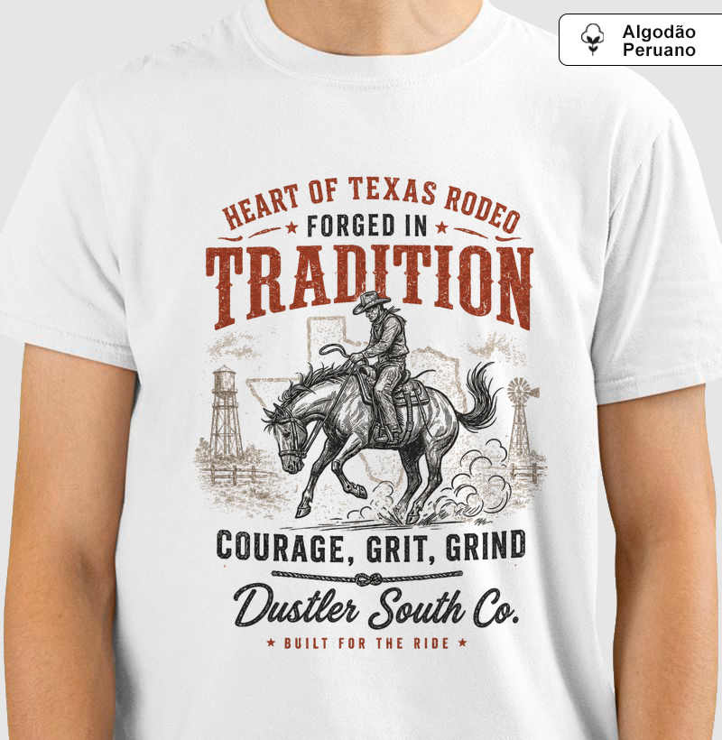 Camiseta Country Texas Rodeo Tradition