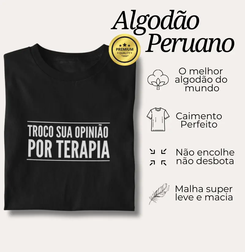 Algodão Peruano - Troco sua opinião por terapia