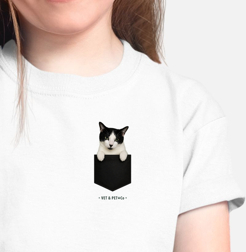 Gato de bolso (Bicolor Frajola)