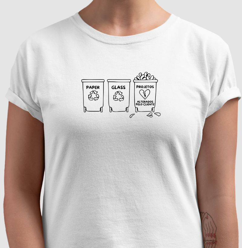 Lixeira projetos alterados pelo cliente