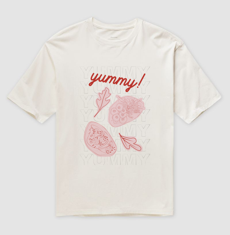 Camiseta Oversized Yummi!