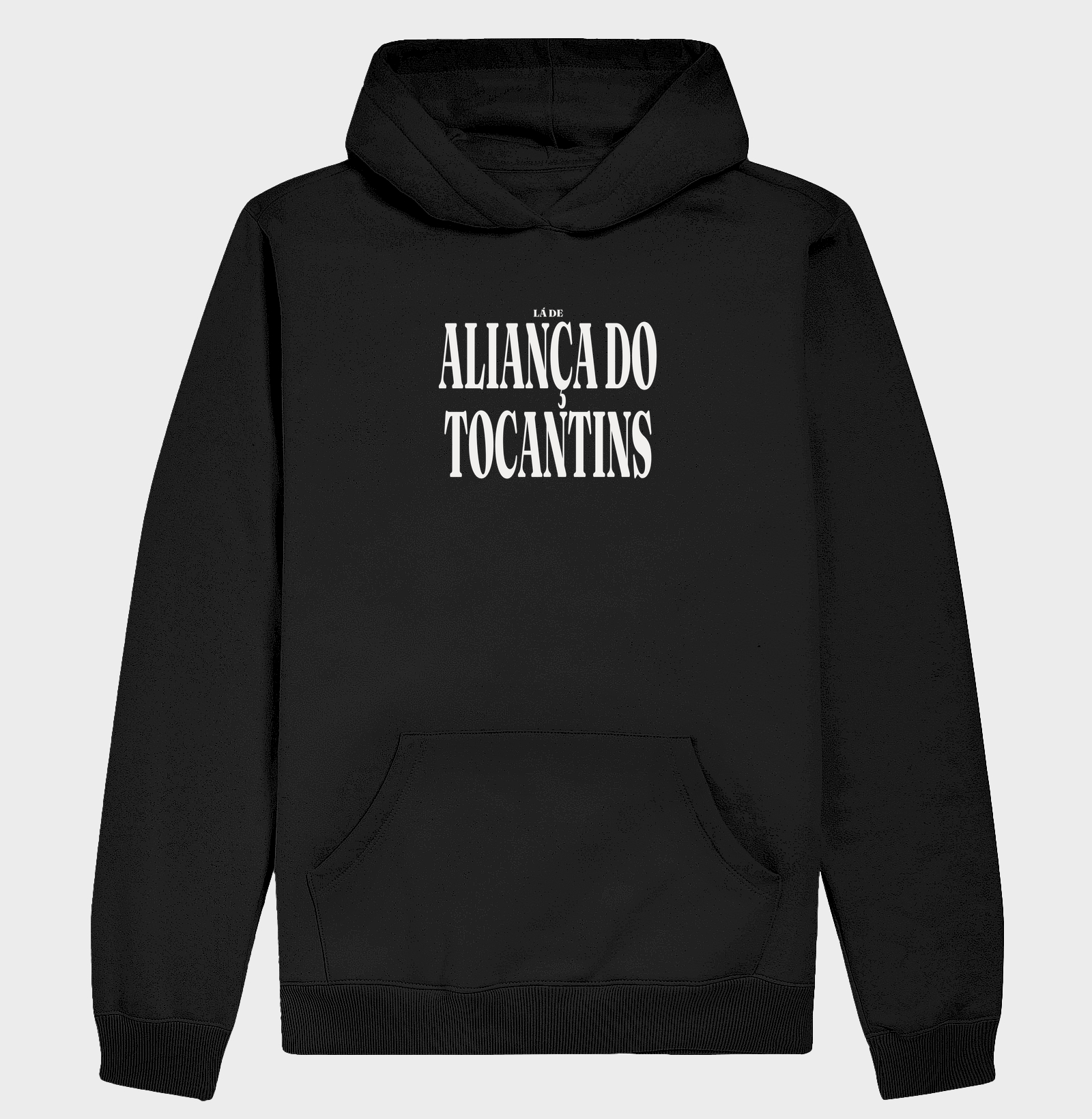 Aliança do Tocantins | Tipografia TO - Hoodie Moletom