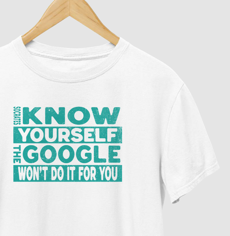 Conheça -te a ti mesmo. O Google não fará isso por você