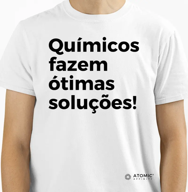 Químicos fazem ótimas soluções!
