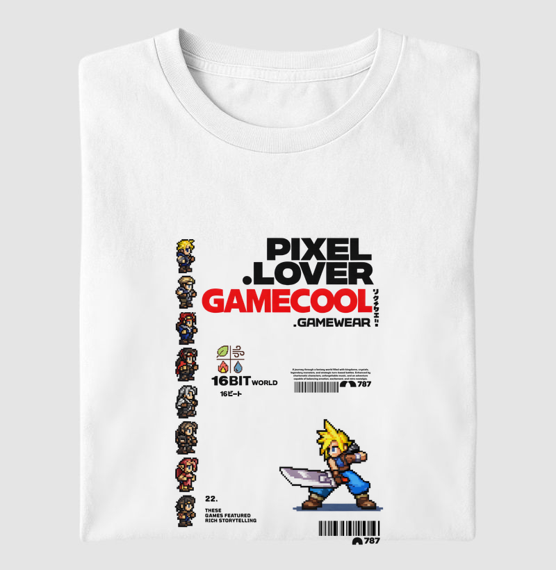 Gamecool Gamewear - Pixel Lover