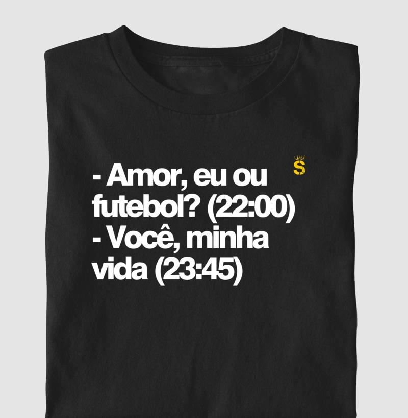 Amor, eu ou futebol?