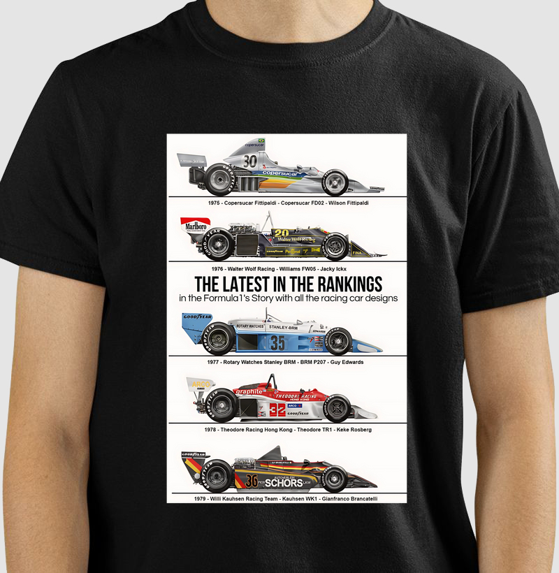 Camiseta Formula 1 Story