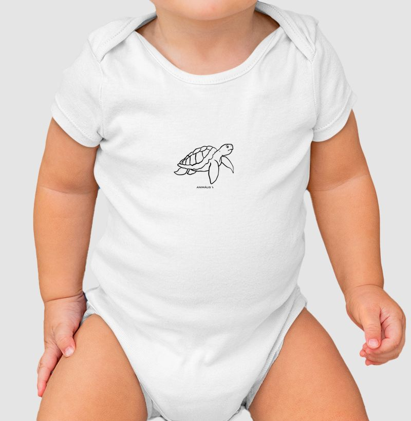 Body Infantil Ocean 100% Algodão