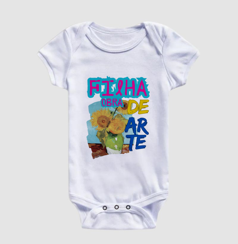 Filha Obra de Arte - Van Gogh