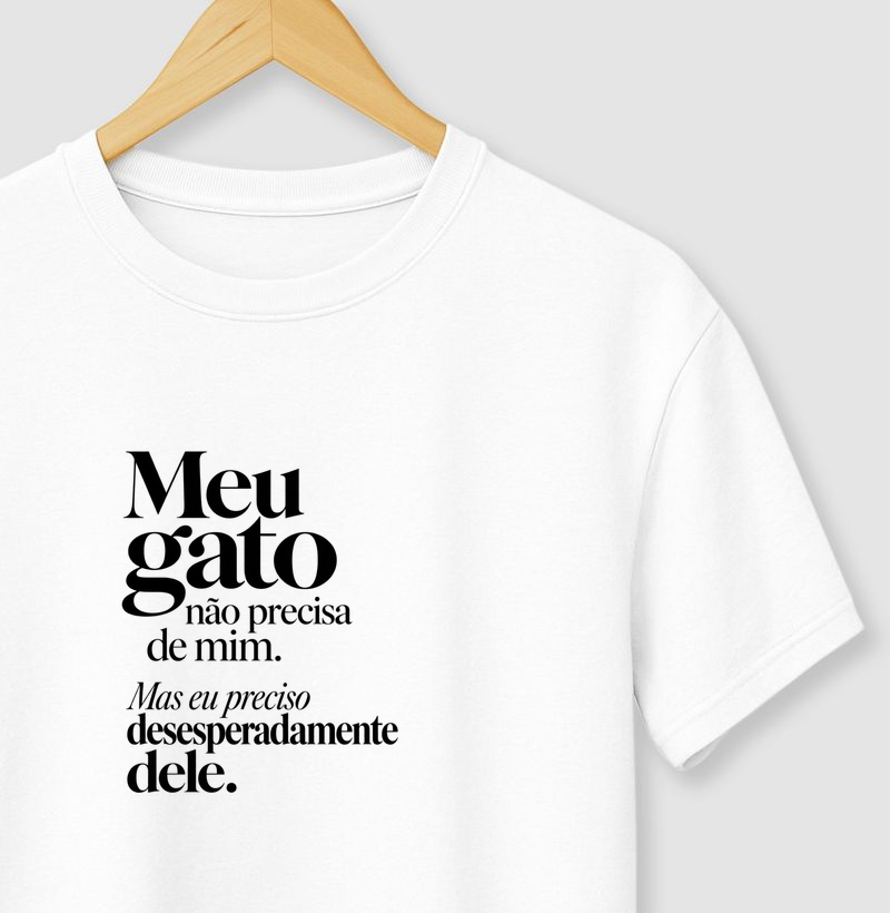 Meu gato não precisa de mim...