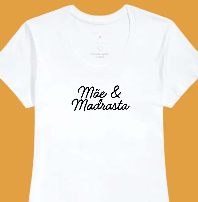 Mãe & Madrasta (cursivo)