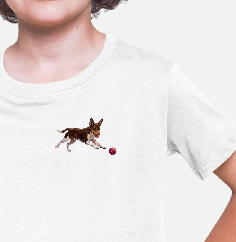 Fox Paulistinha Marrom Minimalista - Camiseta Infantil