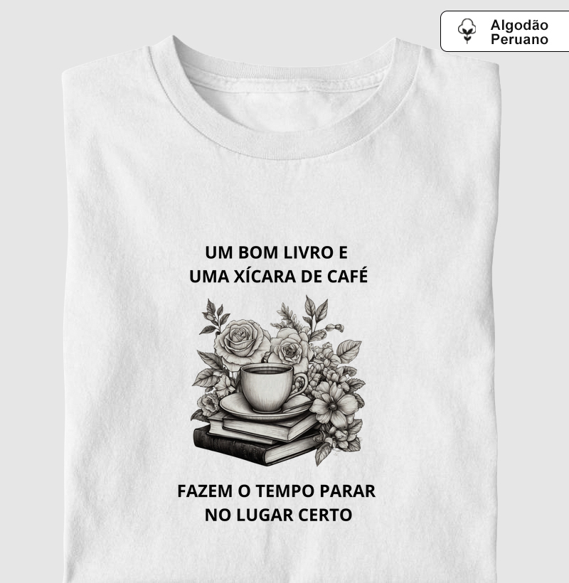 Duas paixões: livros e café